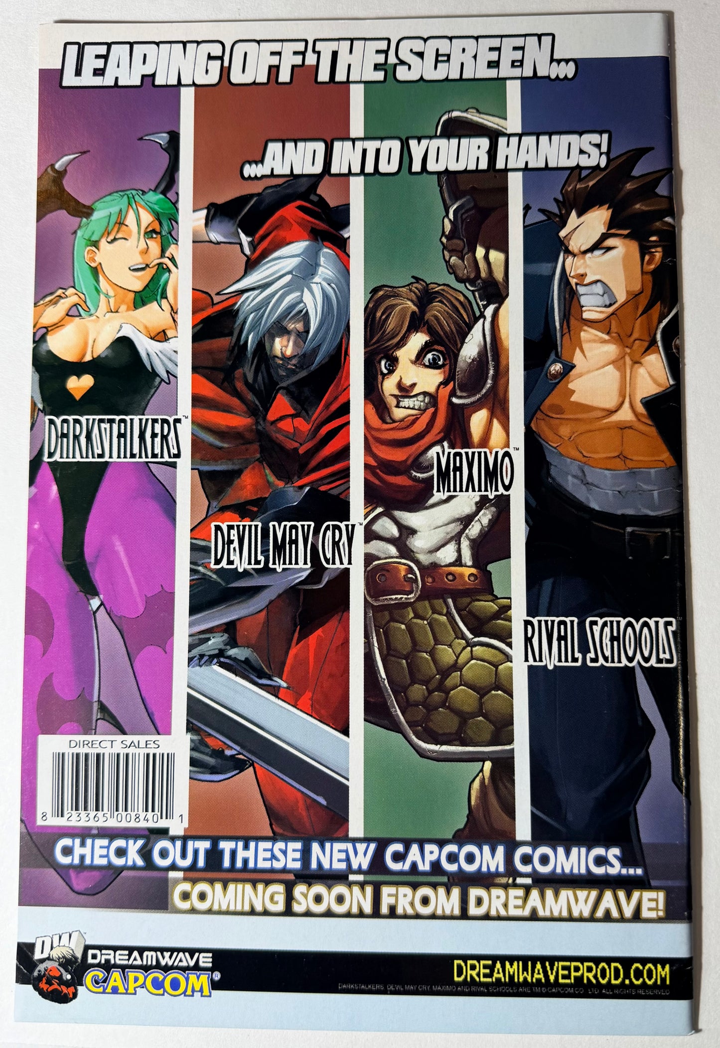 Mega Man #1 Dreamwave Comics LOW PRINT