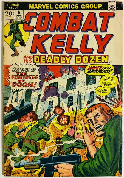 Combat Kelly and His Deadly Dozen #6 (Hard-To-Find) National Diamond Insert