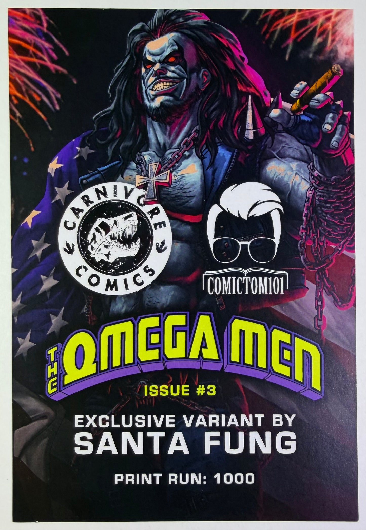 Omega Men #3 Carnivore Comics/ComicTom101 EXCLUSIVE LOBO Variant