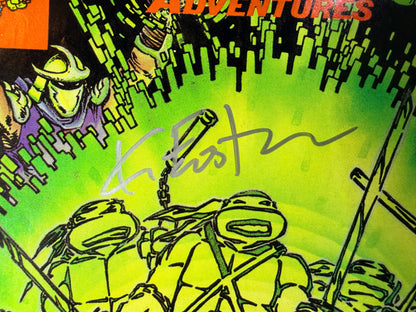 Teenage Mutant Ninja Turtles Adventures #3  SIGNED by Kevin Eastman & Remarked Steve Lavigne