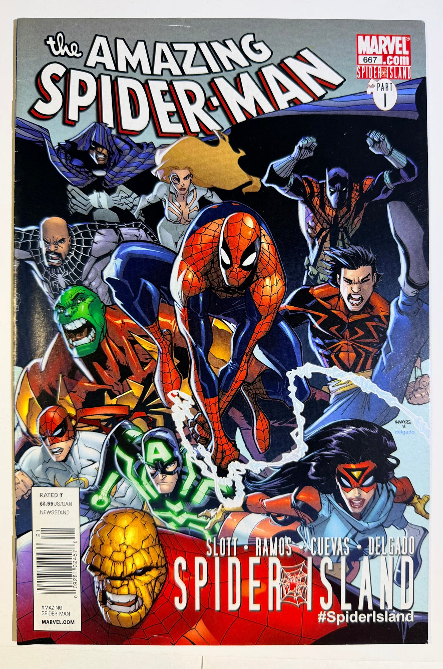 Amazing Spider-Man #667 Hard-To-Find Newsstand Edition