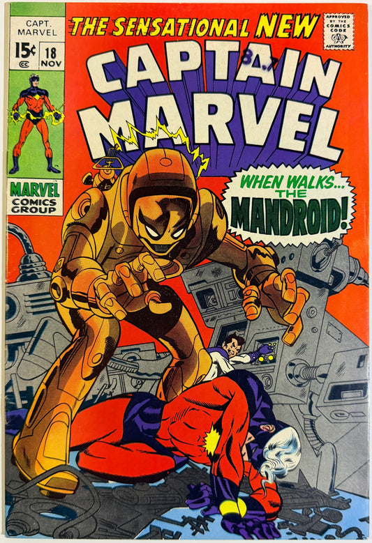 Captain Marvel #18 (1969)