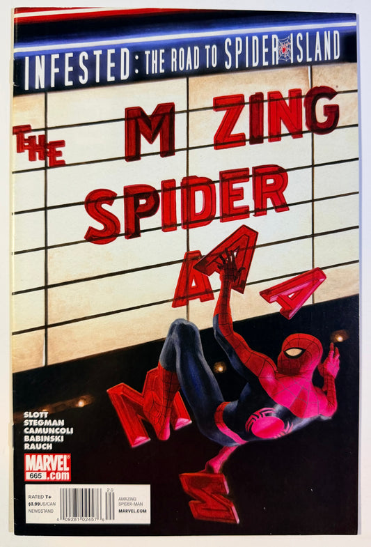 Amazing Spider-Man #665 Hard-To-Find Newsstand Edition