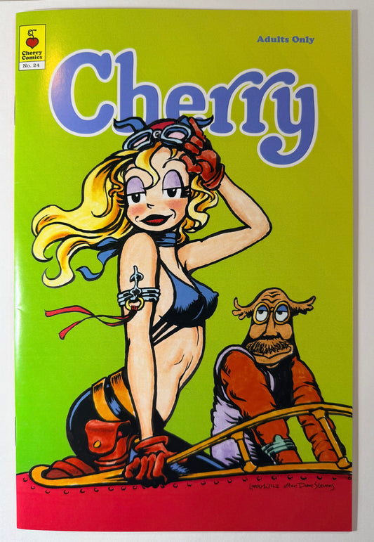 Cherry #24 Dave Stevens Homage EXCLUSIVE Variant by Larry Welz