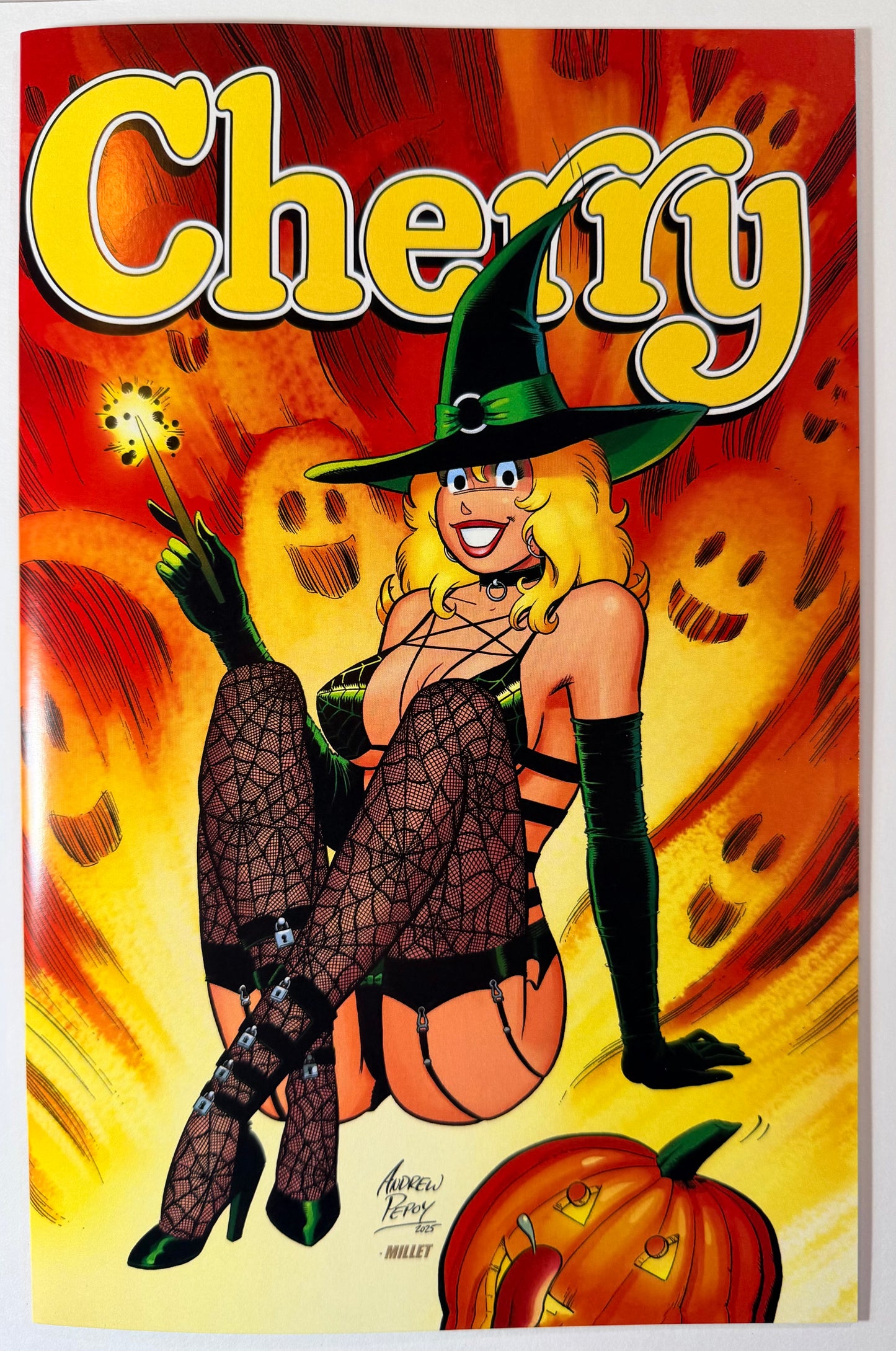 Cherry #24 Andrew Pepoy Buzz Comics/Joel's Comics Halloween Exclusive - Paper Copy