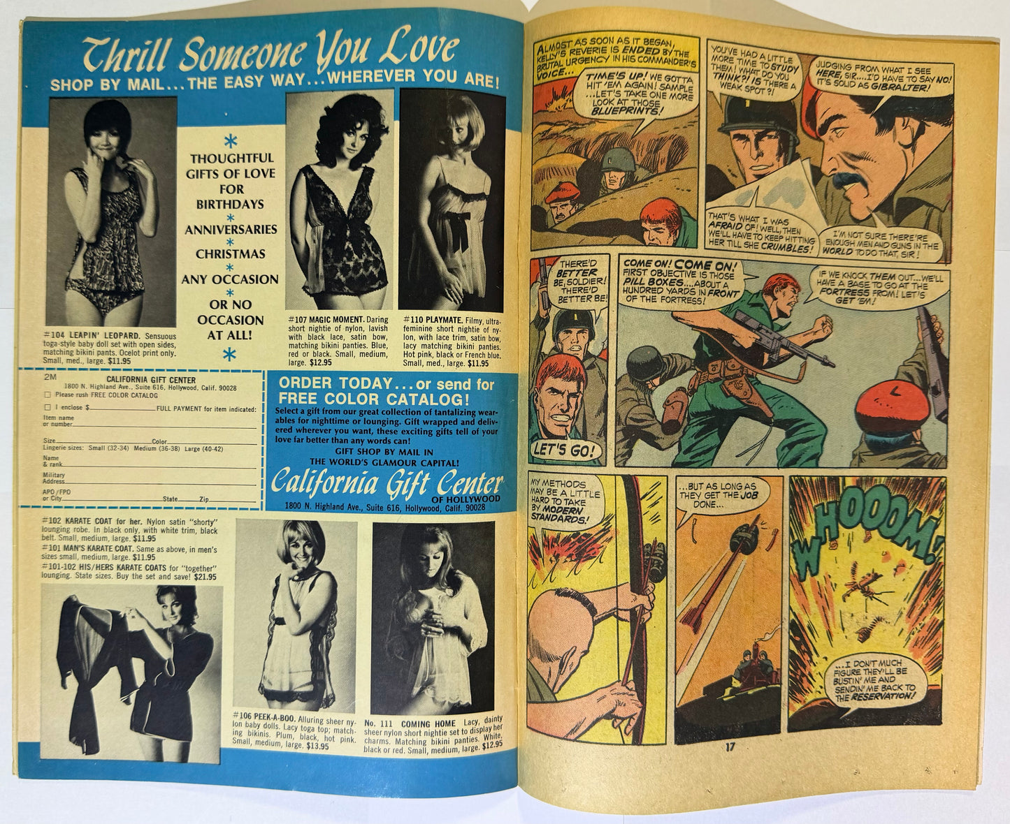 Combat Kelly and His Deadly Dozen #6 (Hard-To-Find) National Diamond Insert