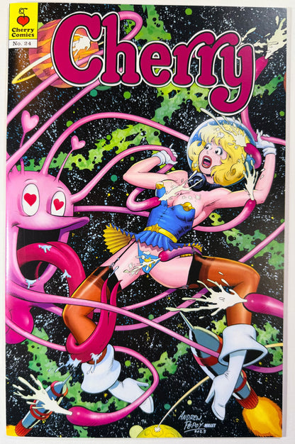 Cherry #24 Space Cherry Monster Variant by Andrew Pepoy