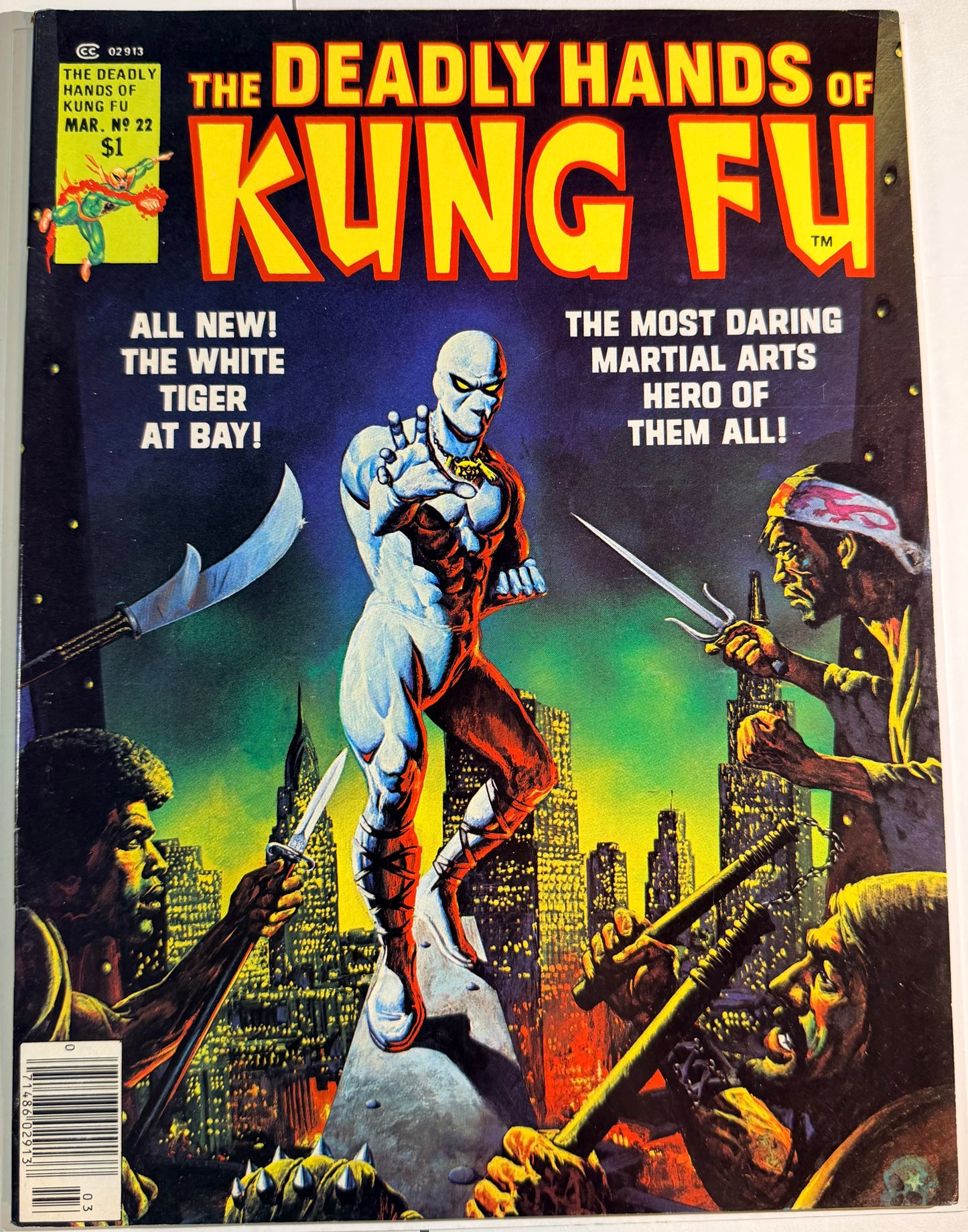 Deadly Hands of Kung-Fu #22 1st Appearance of Jack of Hearts (1976)