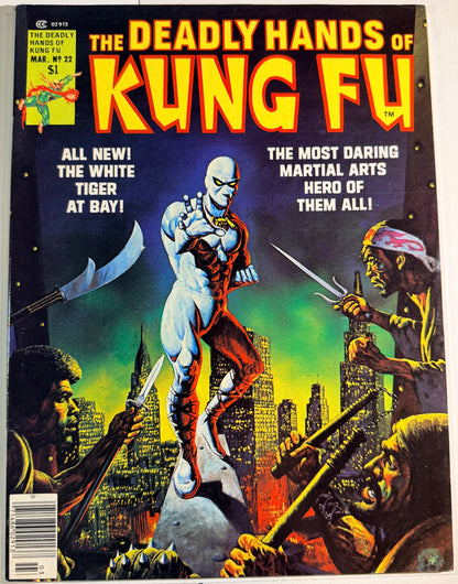 Deadly Hands of Kung-Fu #22 1st Appearance of Jack of Hearts (1976)