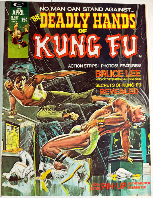 Deadly Hands of Kung-Fu #1 4th Appearance and ORIGIN of Shang Chi