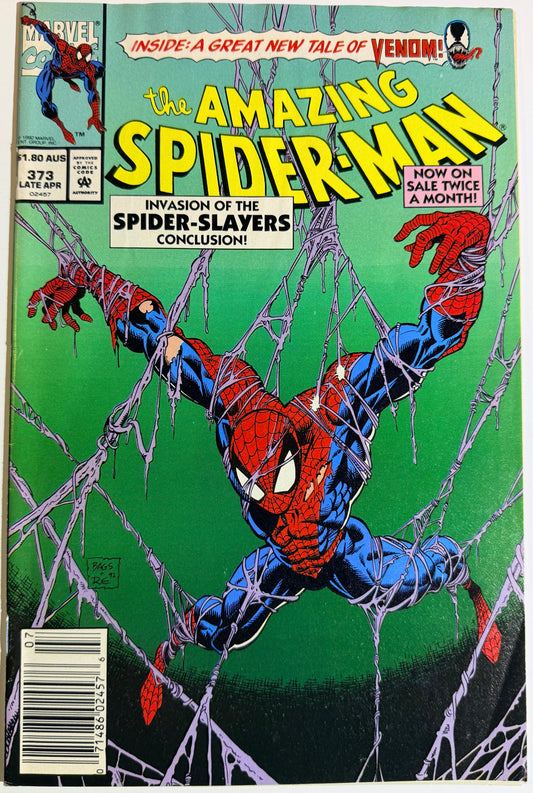 Amazing Spider-Man #373 (Hard-To-Find) Australian Variant