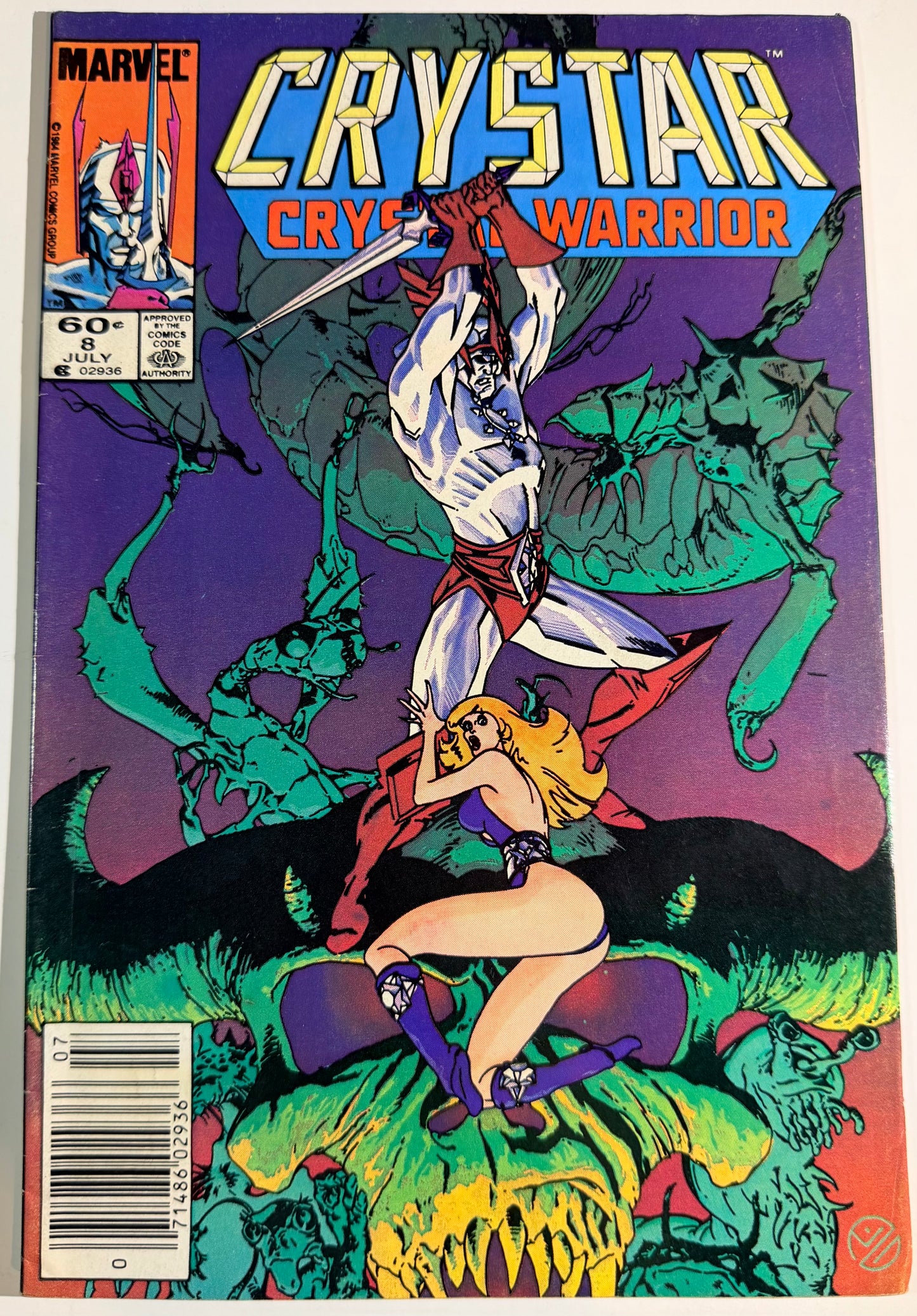 Saga of Crystar: Crystal Warrior #8 Glenn Danzig SKULL