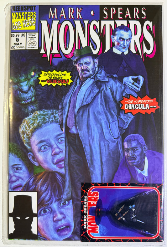 Mark Spears Monsters #5 (New Mutants #98 HOMAGE Variant)
