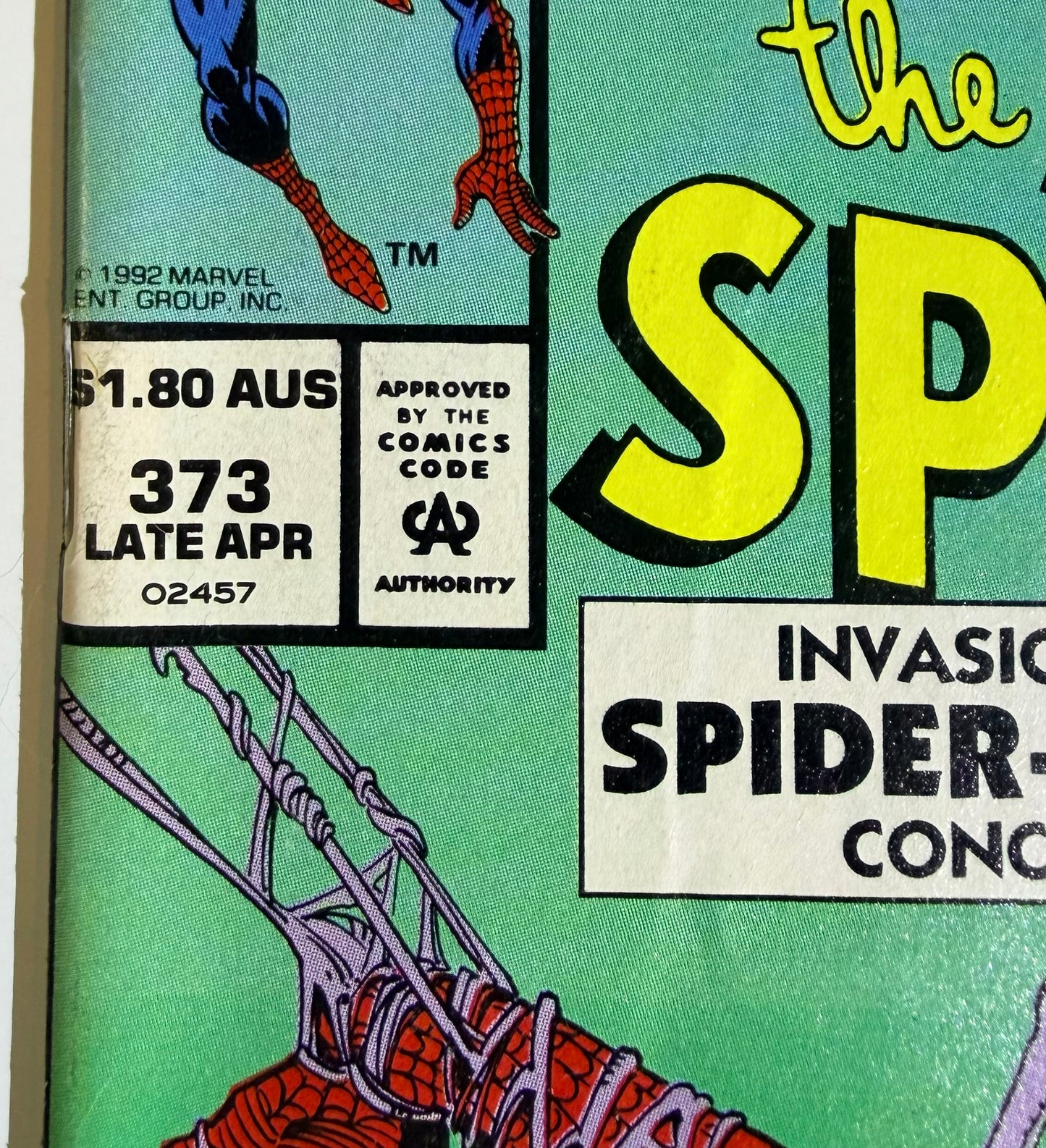 Amazing Spider-Man #373 (Hard-To-Find) Australian Variant