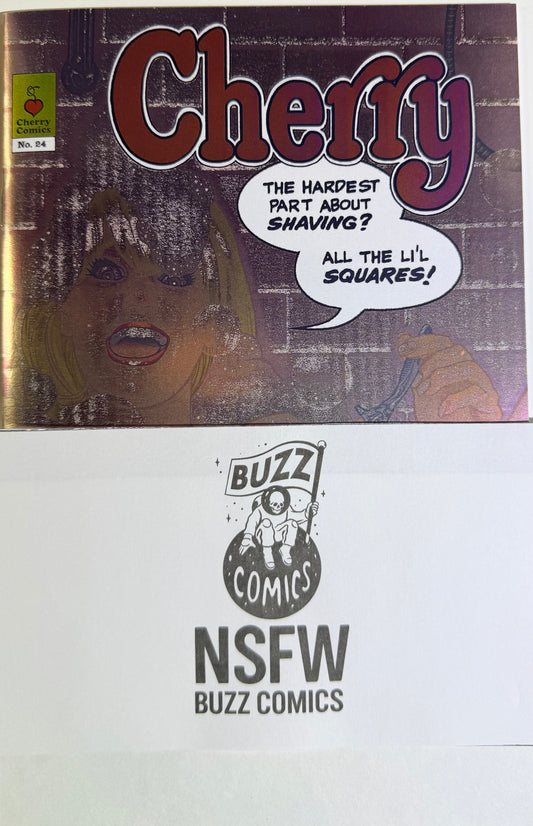 Cherry #24 ADAM HUGHES Red FOIL Variant