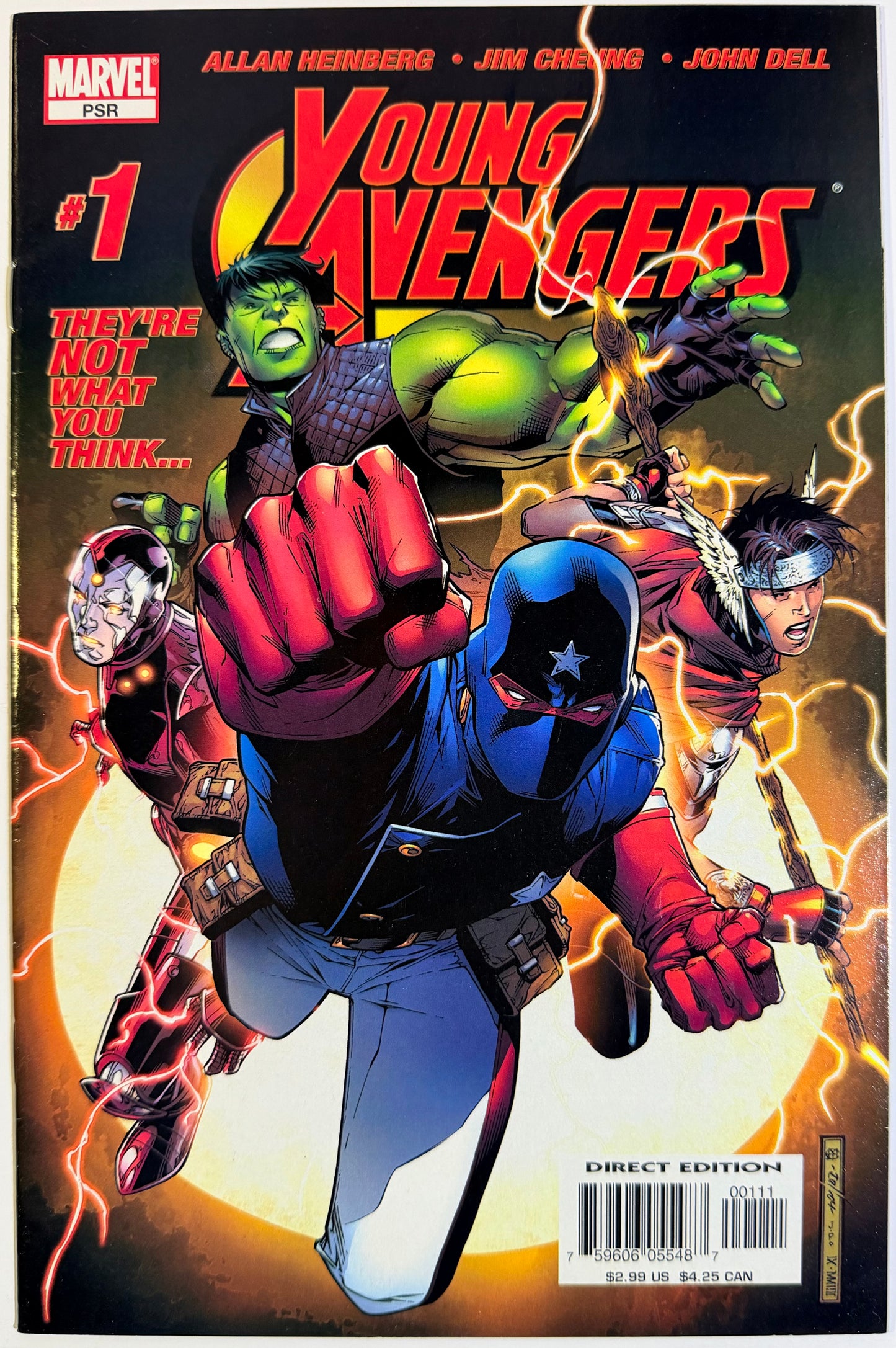 Young Avengers #1 1st Appearance of the Young Avengers