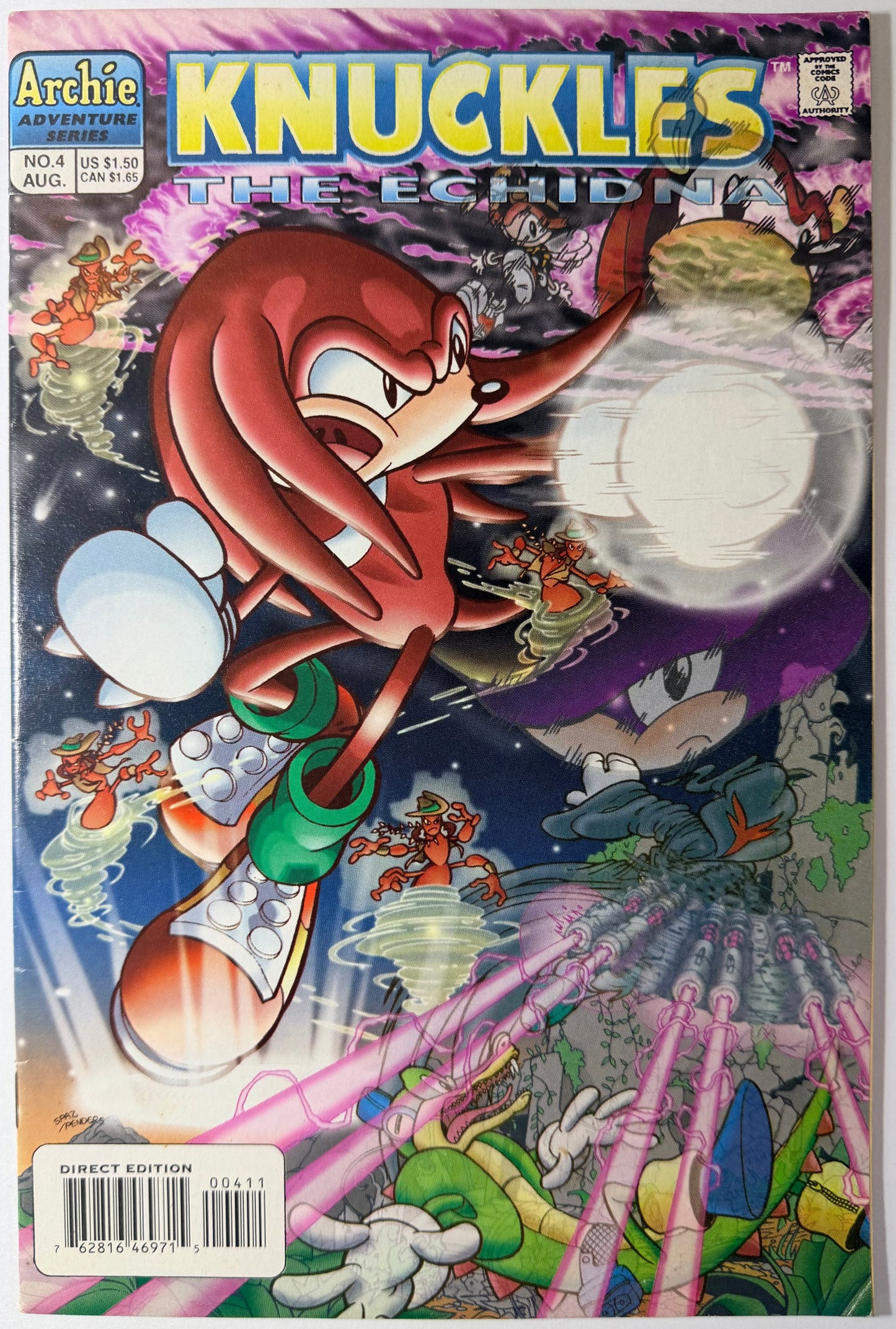 Knuckles the Echidna #4