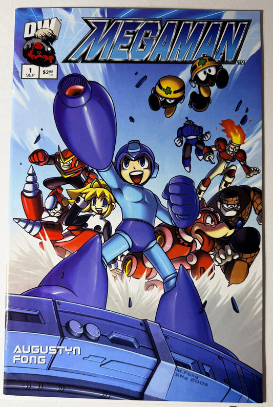 Mega Man #1 Dreamwave Comics LOW PRINT