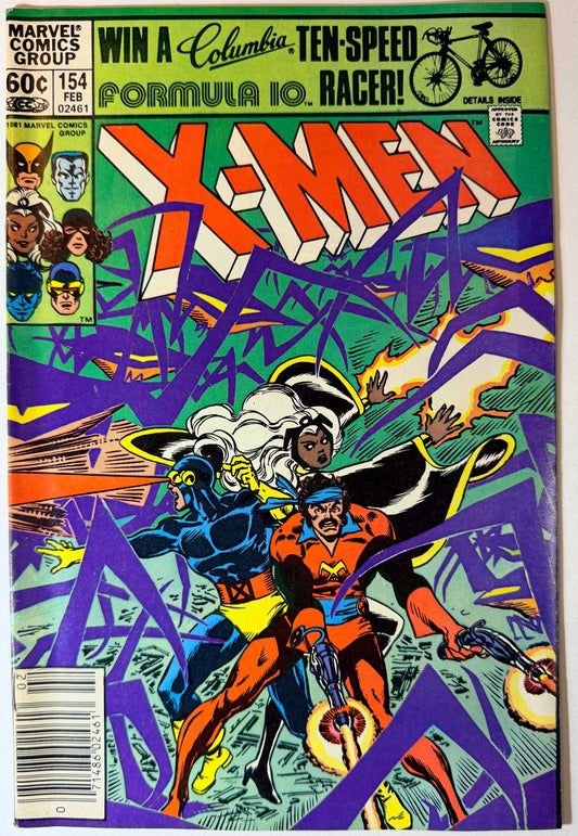 Uncanny X-Men #154 ORIGIN of Cyclops