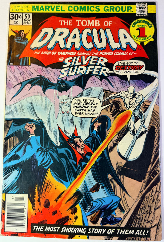 Tomb of Dracula #50 Blade Vs. Dracula