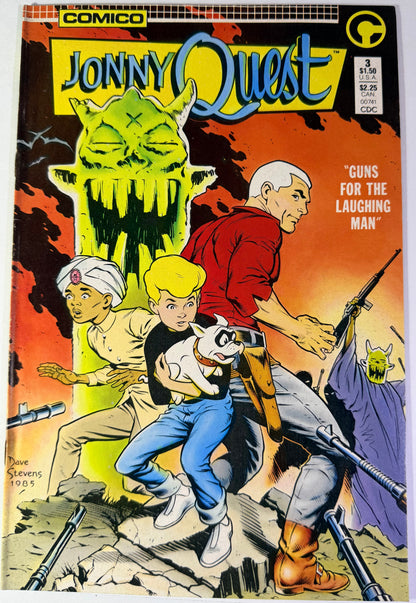 Jonny Quest #3 Dave Stevens Cover!