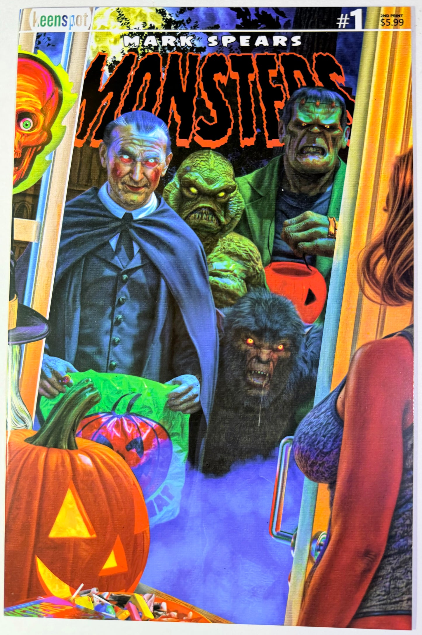 Mark Spears: Monsters #1 2nd Printing