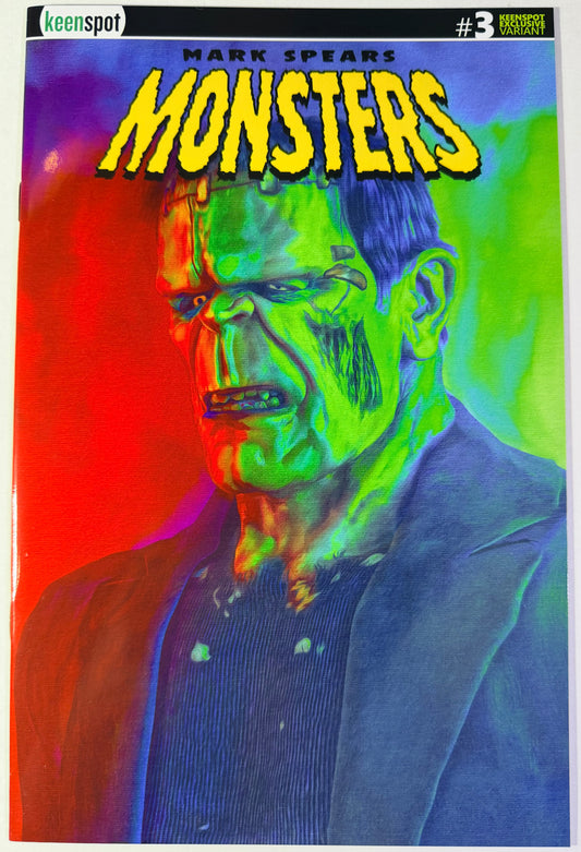 Mark Spears Monsters #3 Exclusive Frankenstein Variant