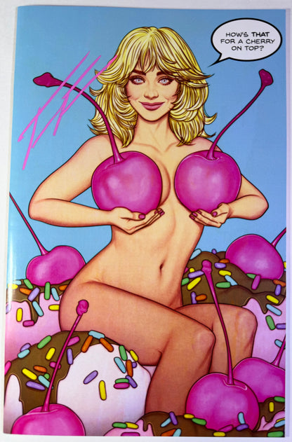 Cherry #24 EXCLUSIVE VIRGIN SUBSCRIPTION VARIANT SIGNED by JENNY FRISON