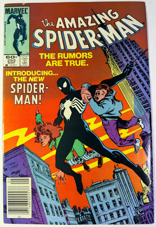 Amazing Spider-Man #252 1st Appearance of the Black Costume!