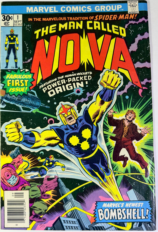 Nova #1 1st Appearance & ORIGIN of Nova