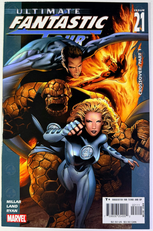 Ultimate Fantastic Four #21 1st Appearance of the Marvel Zombies