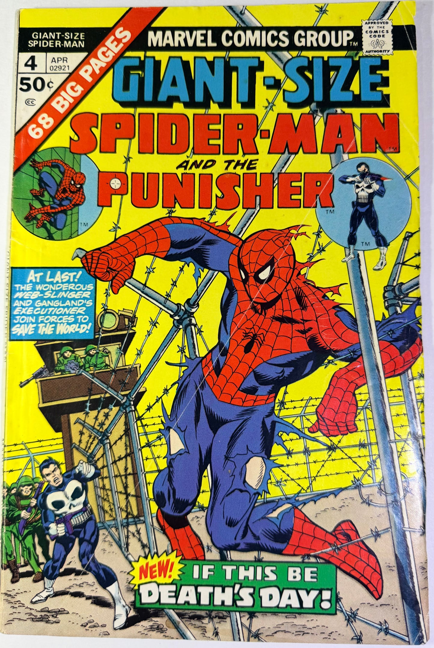 Giant-Size Spider-Man #4 4th Appearance of The Punisher