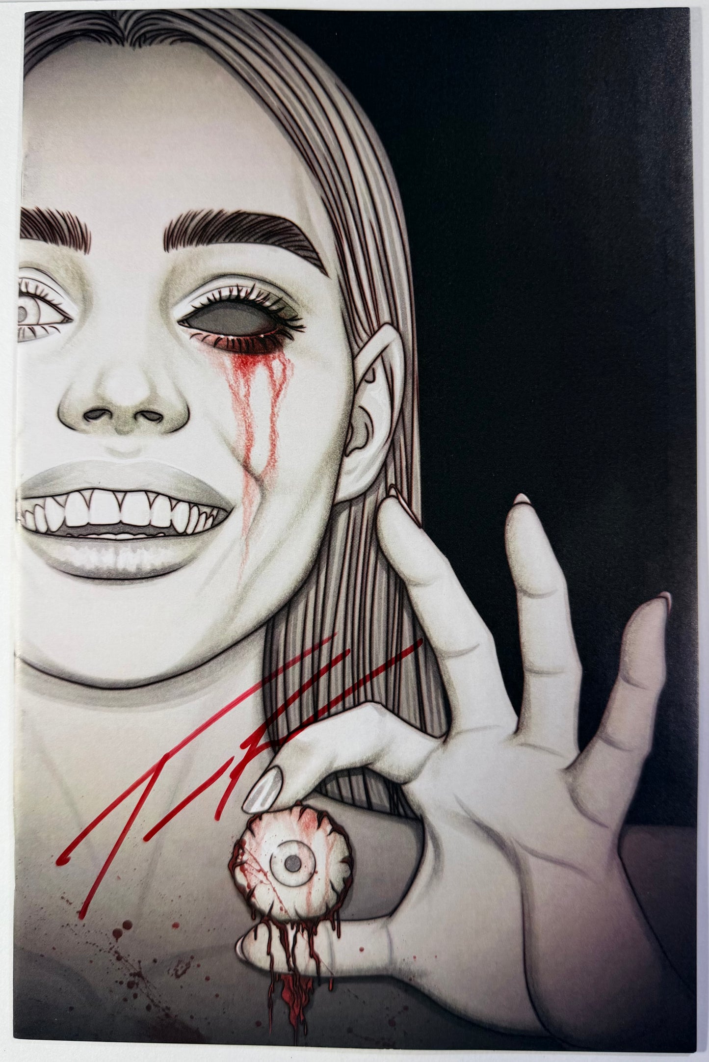 Hello Darkness #8 VIRGIN Variant SIGNED by Jenny Frison