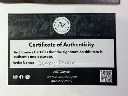 Hello Darkness #8 VIRGIN Variant SIGNED by Jenny Frison