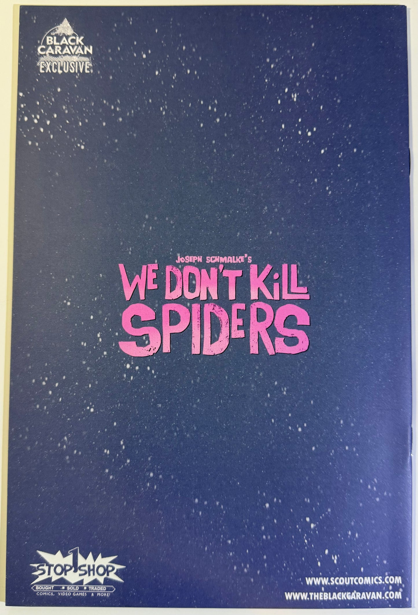 We Don’t Kill Spiders #1  One Stop Shop Variant Cover by Ben Bishop